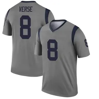 Los Angeles Rams Youth Jared Verse Legend Inverted Jersey - Gray