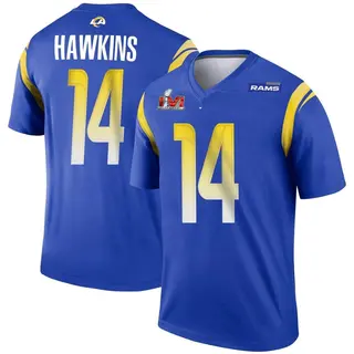 Los Angeles Rams Youth Javian Hawkins Legend Super Bowl LVI Bound Jersey - Royal