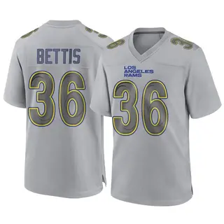 Los Angeles Rams Youth Jerome Bettis Game Atmosphere Fashion Jersey - Gray