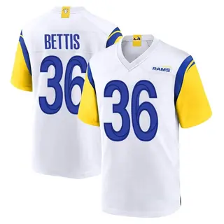 Los Angeles Rams Youth Jerome Bettis Game Jersey - White