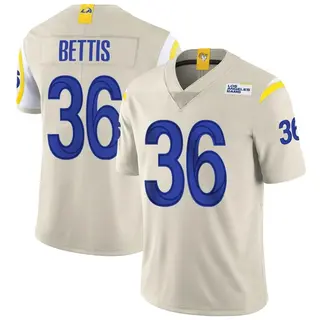 Los Angeles Rams Youth Jerome Bettis Limited Bone Vapor Jersey