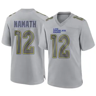 Los Angeles Rams Youth Joe Namath Game Atmosphere Fashion Jersey - Gray