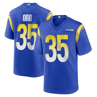 Los Angeles Rams Youth Kareem Orr Game Alternate Jersey - Royal