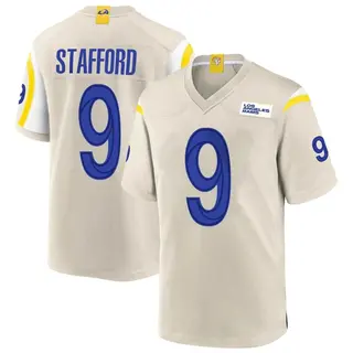 Los Angeles Rams Youth Matthew Stafford Game Bone Jersey