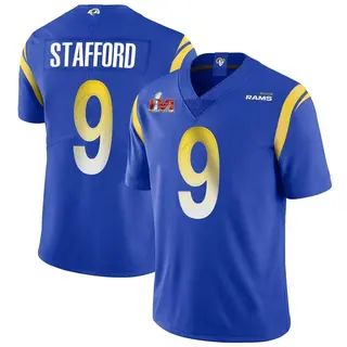 Los Angeles Rams Youth Matthew Stafford Limited Alternate Vapor Untouchable Super Bowl LVI Bound Jersey - Royal