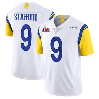 Los Angeles Rams Youth Matthew Stafford Limited Vapor Untouchable Super Bowl LVI Bound Jersey - White