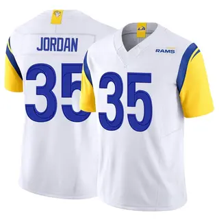 Los Angeles Rams Youth Michael Jordan Limited Vapor F.U.S.E. Jersey - White