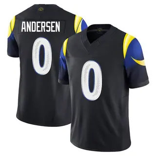 Los Angeles Rams Youth Nick Andersen Limited Midnight 2025 Rivalries Collection Jersey - Blue