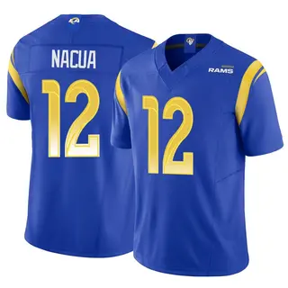 Los Angeles Rams Youth Puka Nacua Limited Vapor F.U.S.E. Jersey - Royal