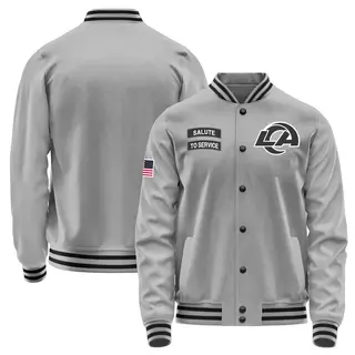 Los Angeles Rams Youth Salute to Service Performance Jacket - Gray