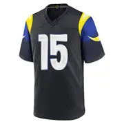 Los Angeles Rams Youth Ty Simpson Game Midnight 2025 Rivalries Collection Jersey - Blue