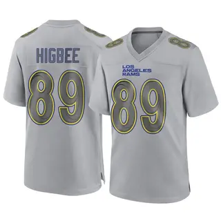 Los Angeles Rams Youth Tyler Higbee Game Atmosphere Fashion Jersey - Gray