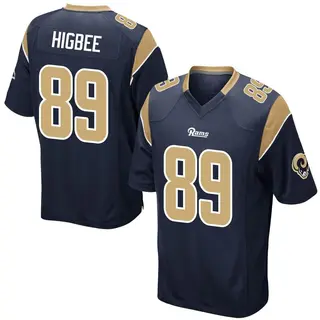 Los Angeles Rams Youth Tyler Higbee Game Team Color Jersey - Navy